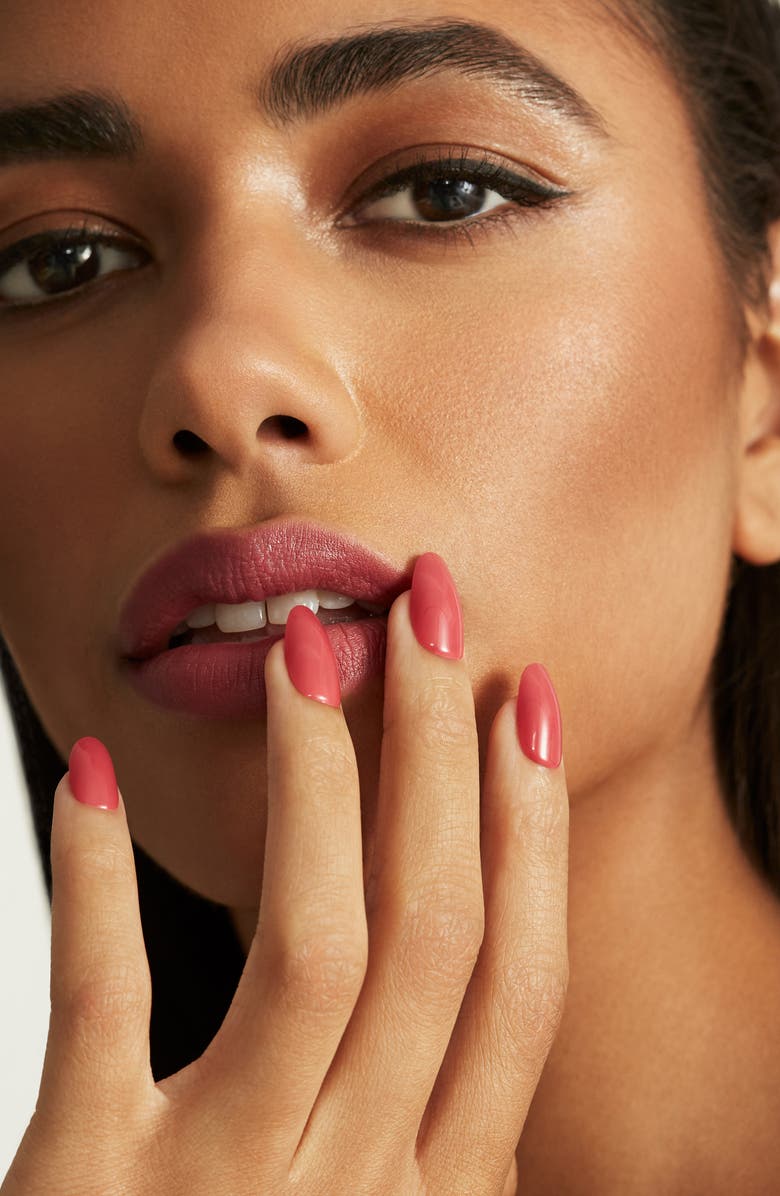 Static Nails Flamingo Rum Club Pop-On Reusable Manicure Set, Alternate, color,