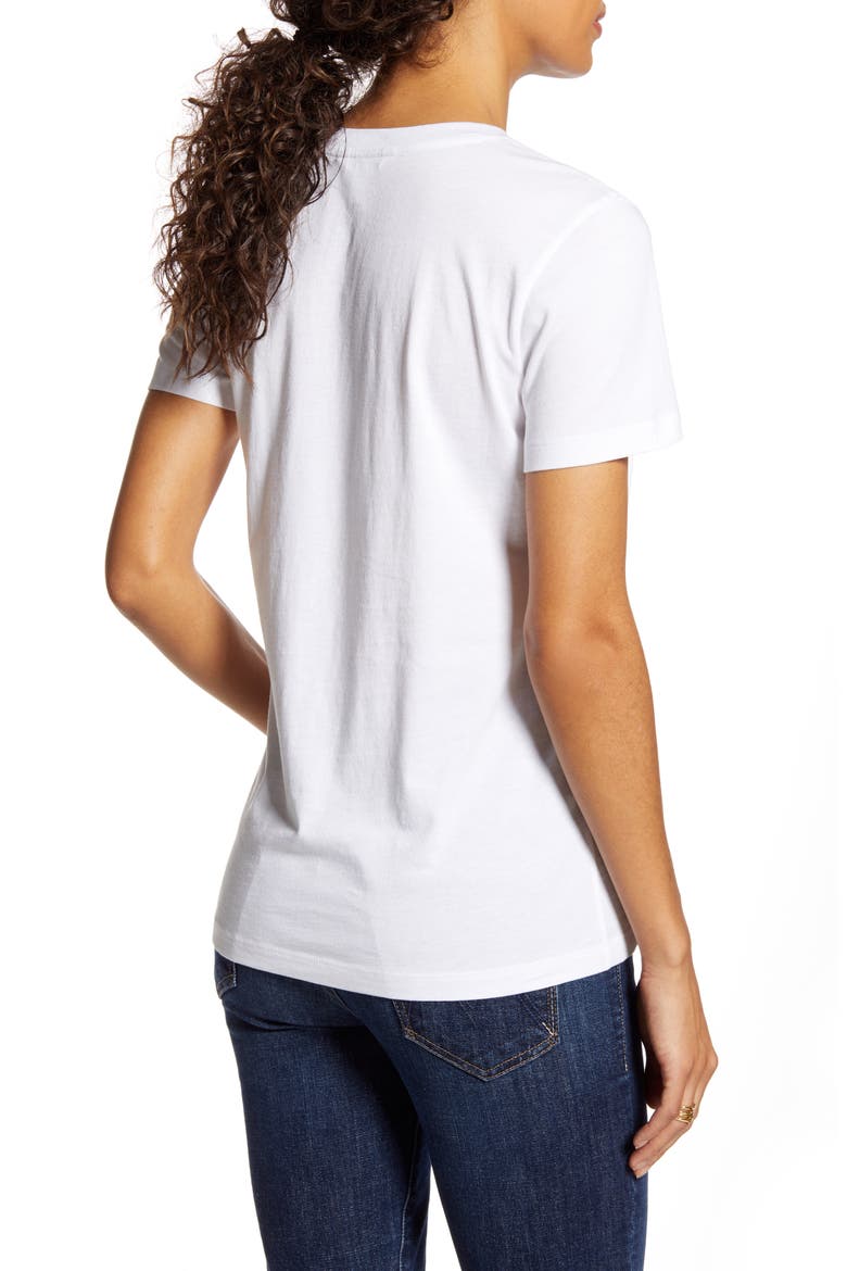 Pop Clink Fizz Graphic Cotton Blend Tee, Alternate, color, WHITE MULTI POP CLINK FIZZ