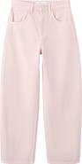 MANGO High Waist Barrel Jeans