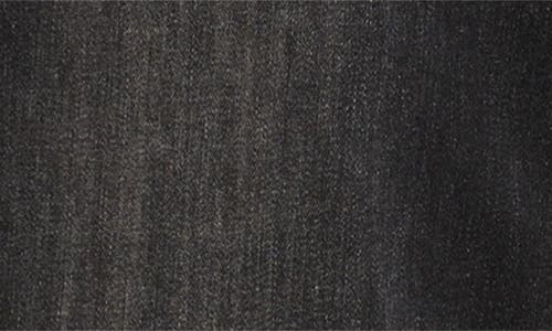 Apny Crop Raw Hem Wide Leg Jeans In Black