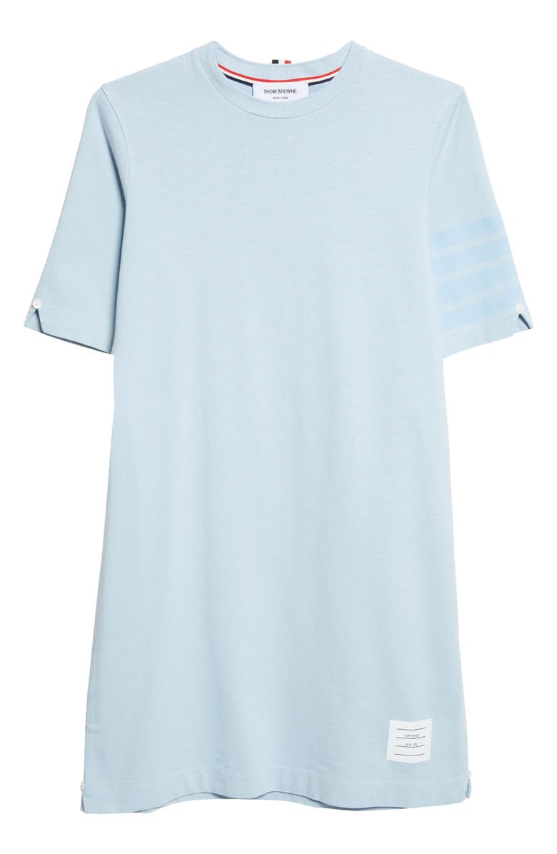 Thom Browne Garment Dye T-Shirt Dress, Alternate, color, Light Blue