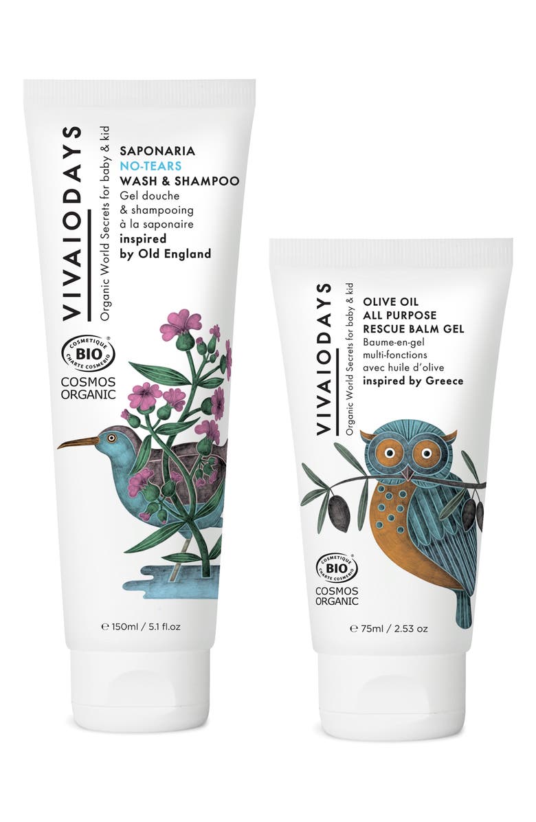 VIVAIODAYS Organic Baby Skin Care Starter Set, Alternate, color, 