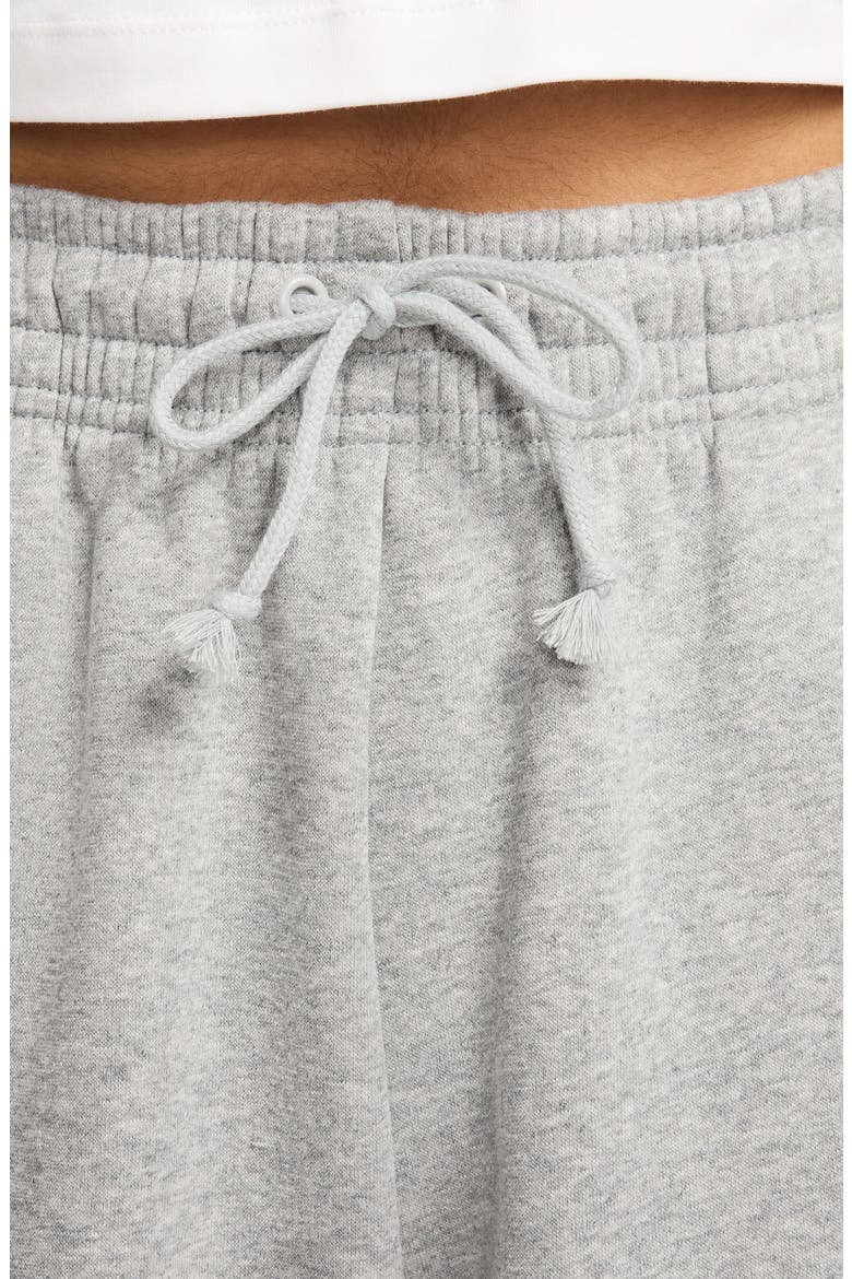 Sportswear Phoenix Fleece High-Waisted Oversized Sweatpants, Alternate, color, 063 DK GREY HEATHER/ SAIL