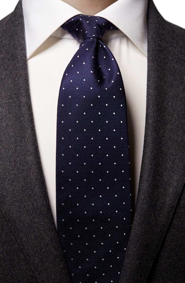 Eton Dot Silk Tie, Alternate, color, 