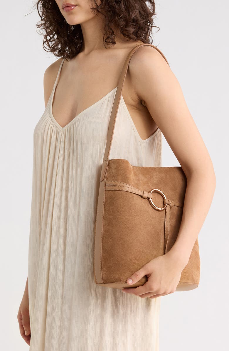 Sam Edelman Bexy Shoulder Bag, Alternate, color, Tan