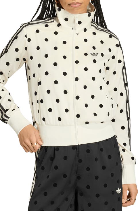 Firebird Polka Dot Satin Track Jacket