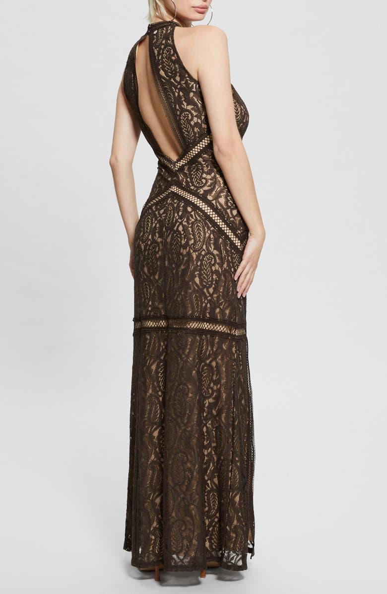 GUESS Liza Lace Dress, Alternate, color, 