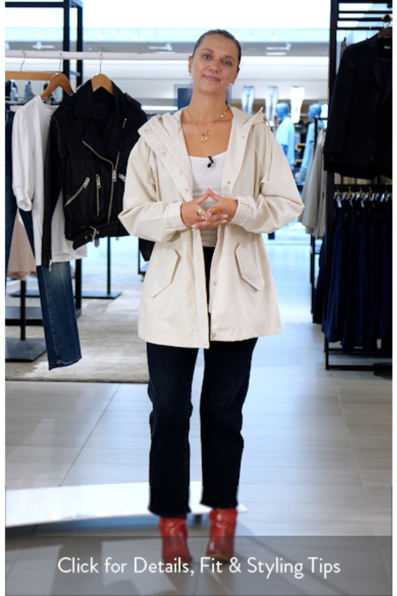 Hooded Water Resistant Jacket video
