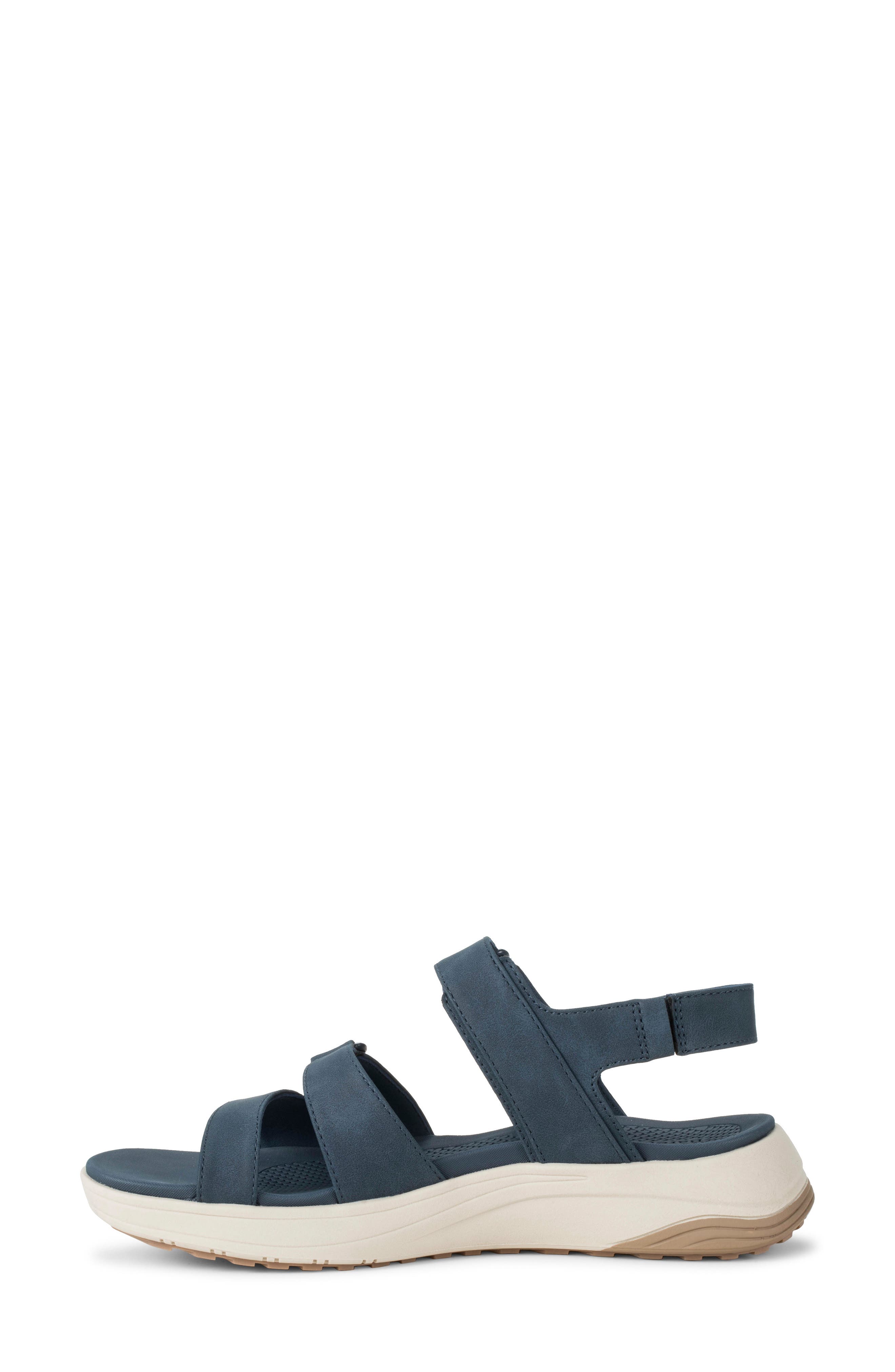 Jeri Sandal, Alternate, color, NAVY BLUE