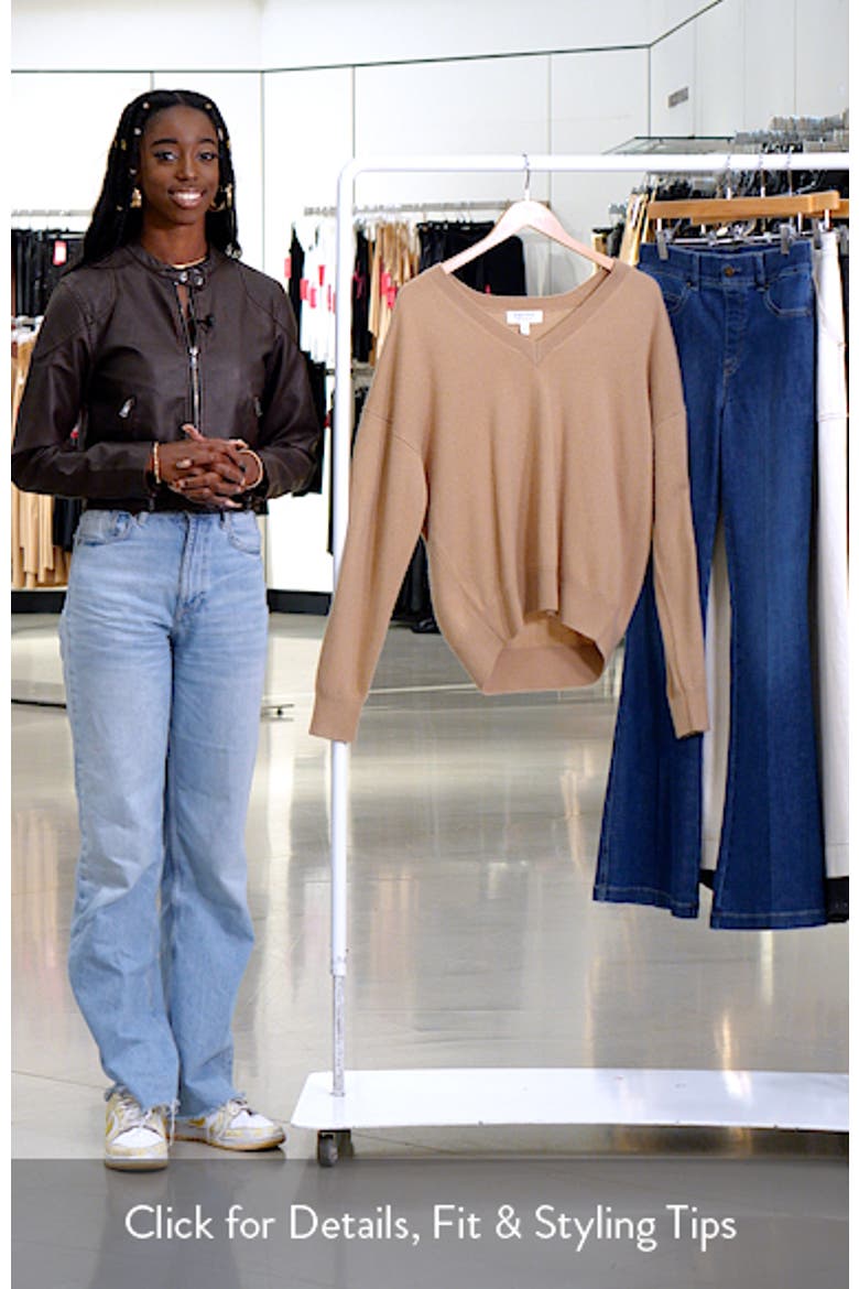 Cashmere V-Neck Sweater video