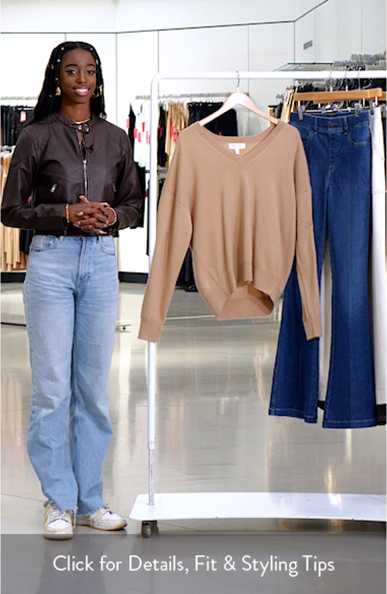 Cashmere V-Neck Sweater, sales video thumbnail