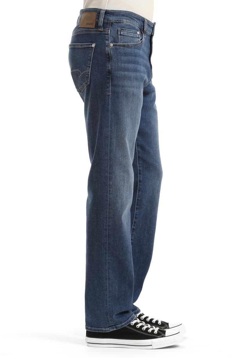 Mavi Jeans Marcus Slim Fit Straight Leg Jeans, Alternate, color, Mid Foggy Feather Blue