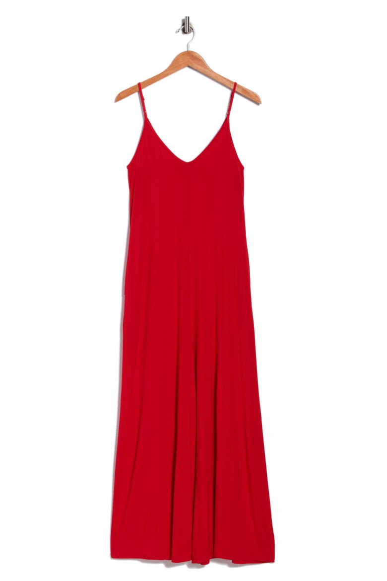 Strappy Wide Leg Jumpsuit, Main, color, RED