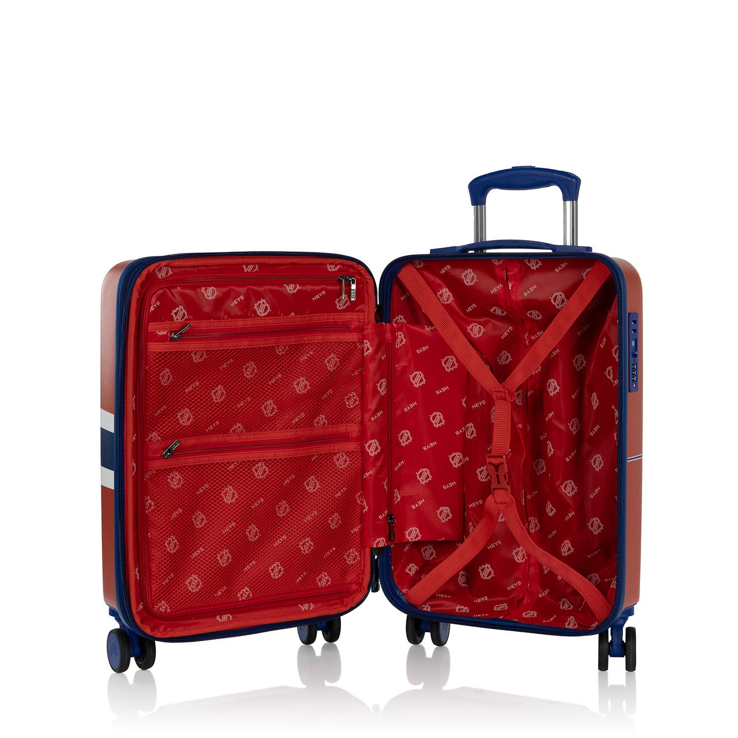 Heys NHL 21 Inch Luggage - Montreal Canadiens, Alternate, color, Red