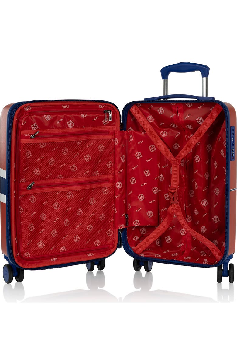 Heys NHL 21 Inch Luggage - Montreal Canadiens, Alternate, color, Red