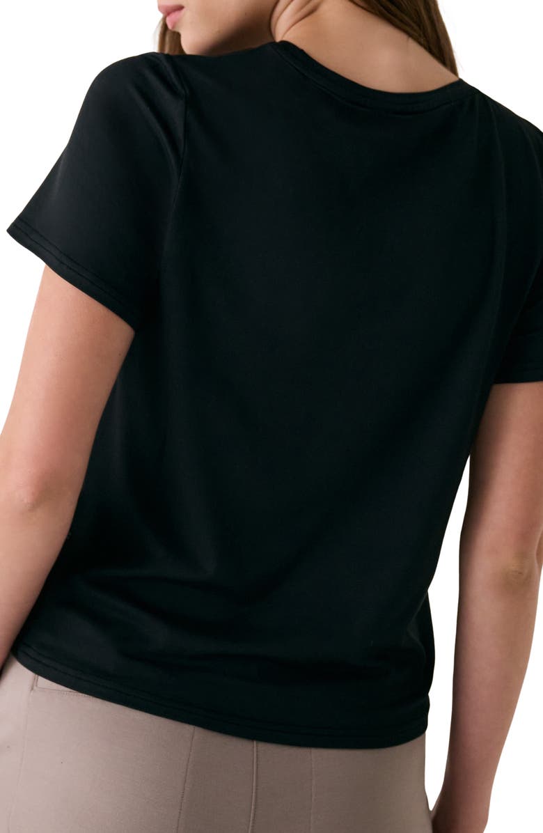 Lole Vital Short Sleeve T-Shirt, Alternate, color, Black