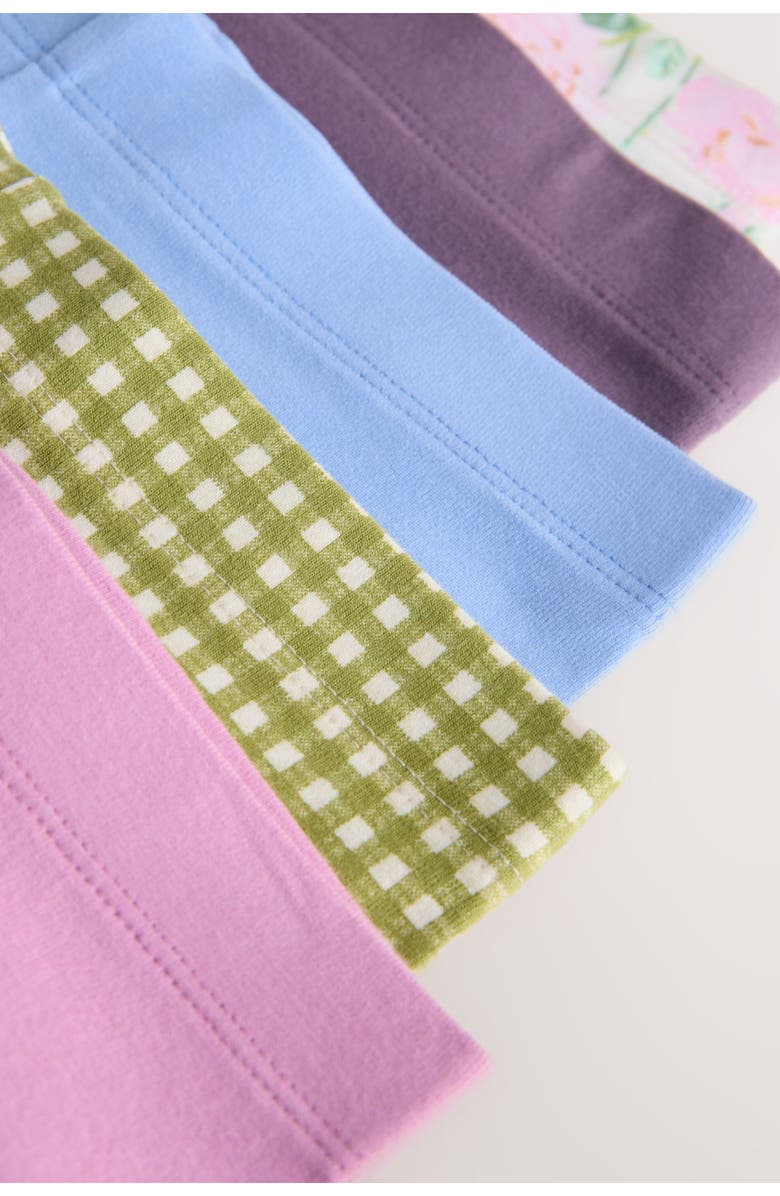 NEXT Kids' 5-Pack Leggings, Alternate, color, Pink