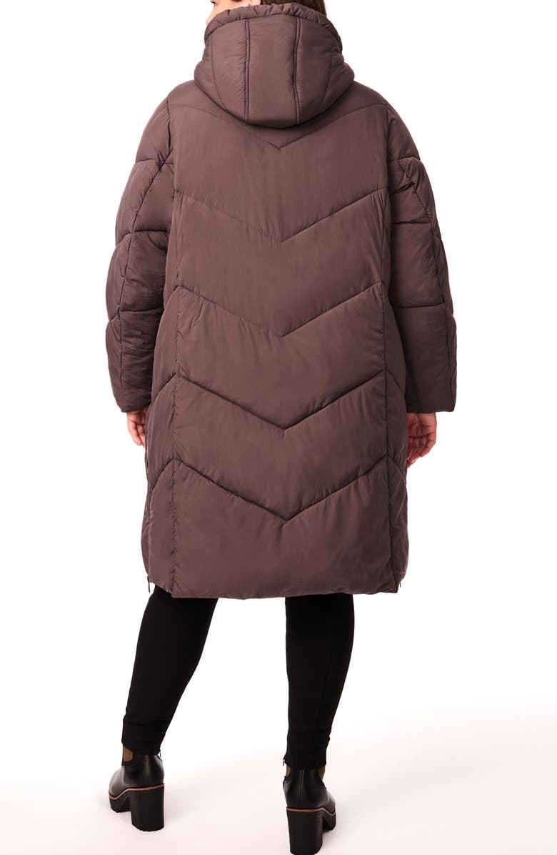 Bernardo Hooded Puffer Coat, Alternate, color, 