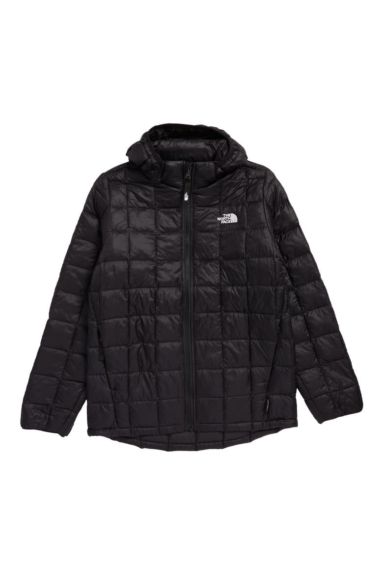Kids' ThermoBall™ Eco Hooded Jacket, Main, color, TNF BLACK