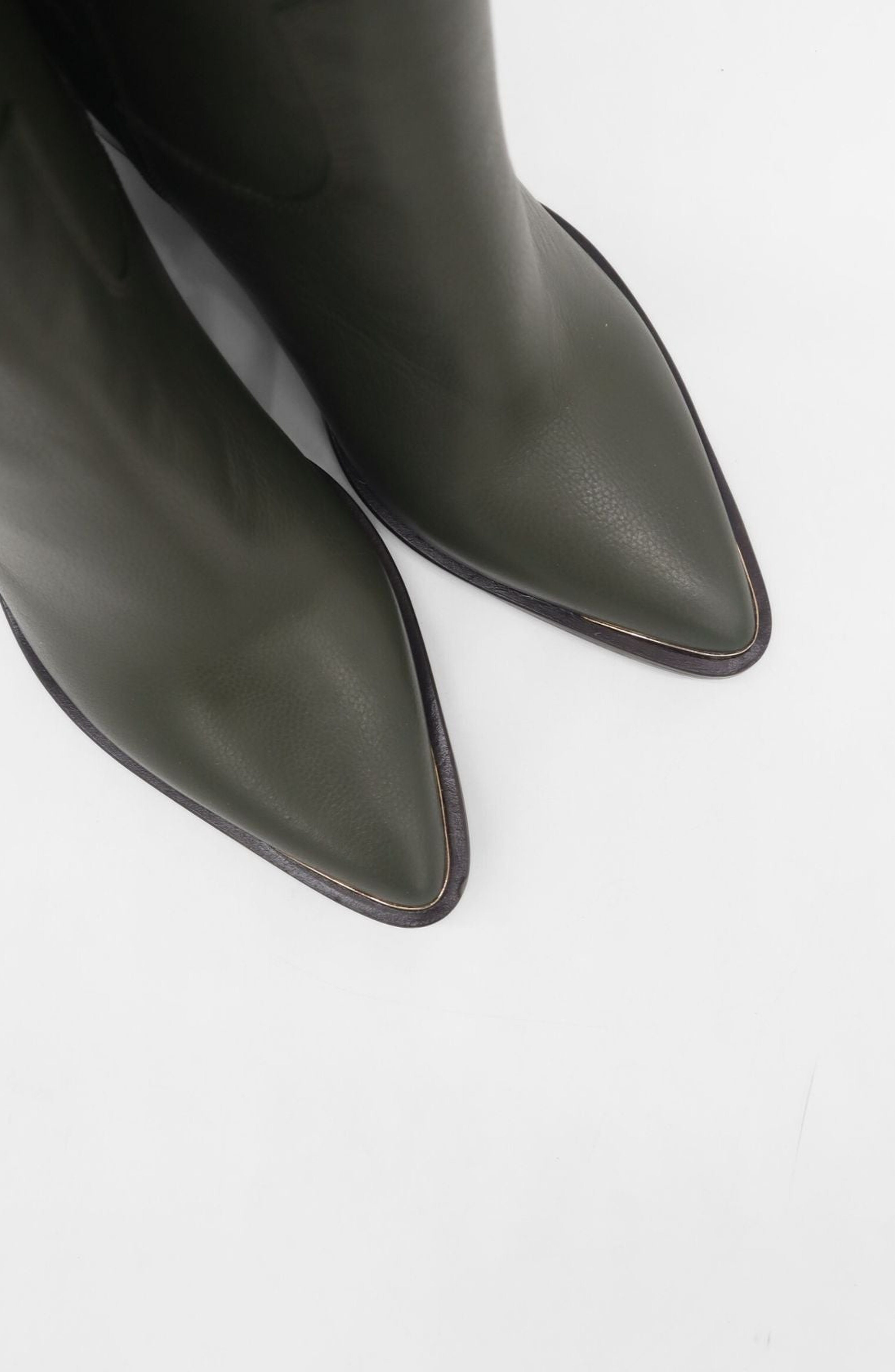 STIVALI NEW YORK Compostezza Western Cowboy Boots, Alternate, color, Olive