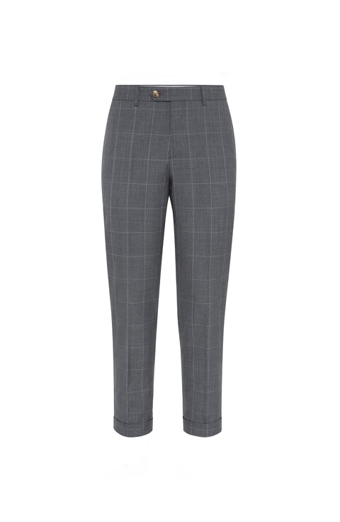 Virgin wool trousers