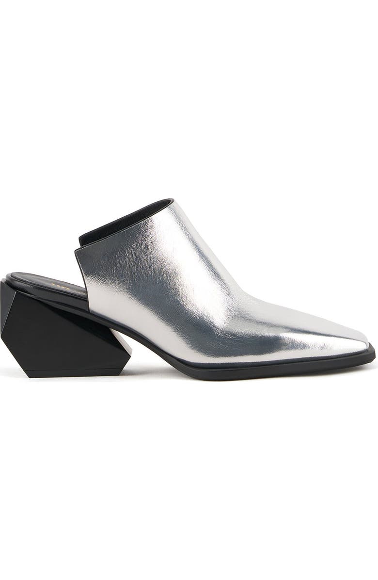 United Nude Ricky Mule Mid, Main, color, Silver
