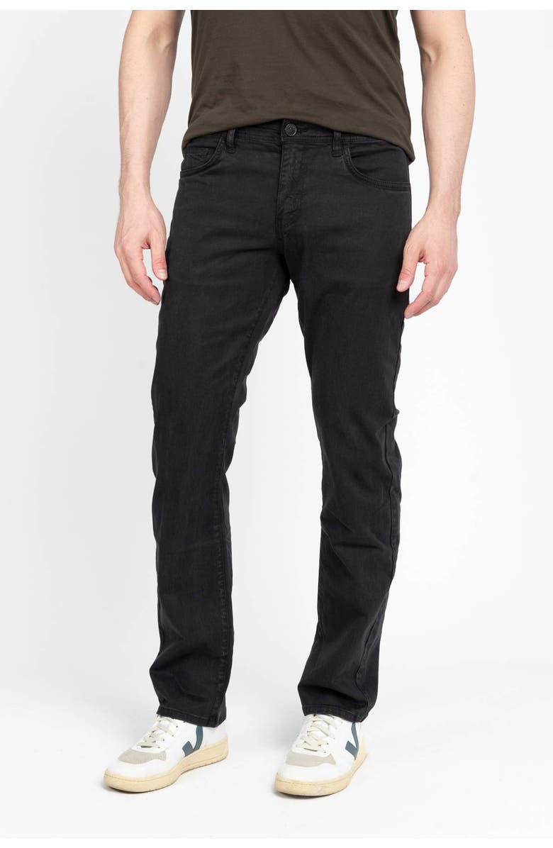 Jack Of Spades Jack Fit Five Pocket Pants, Main, color, Black Sateen