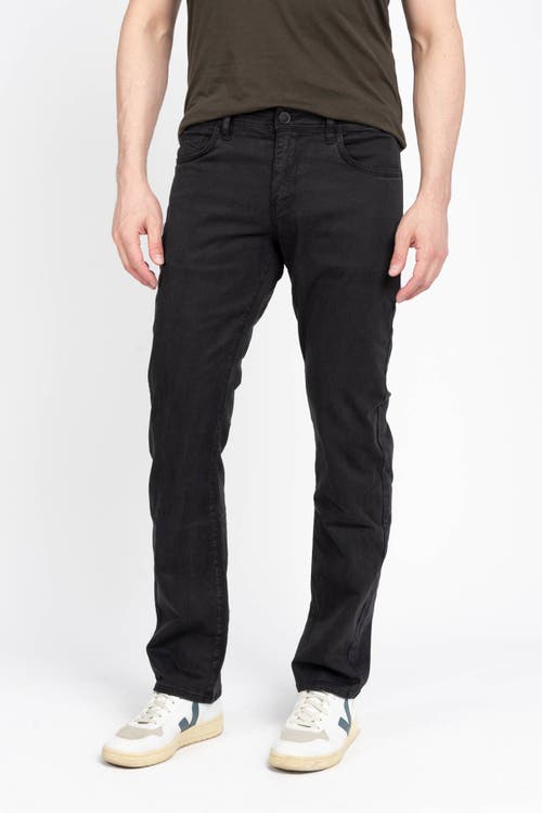 Jack Of Spades Jack Fit Five Pocket Pants In Black Sateen
