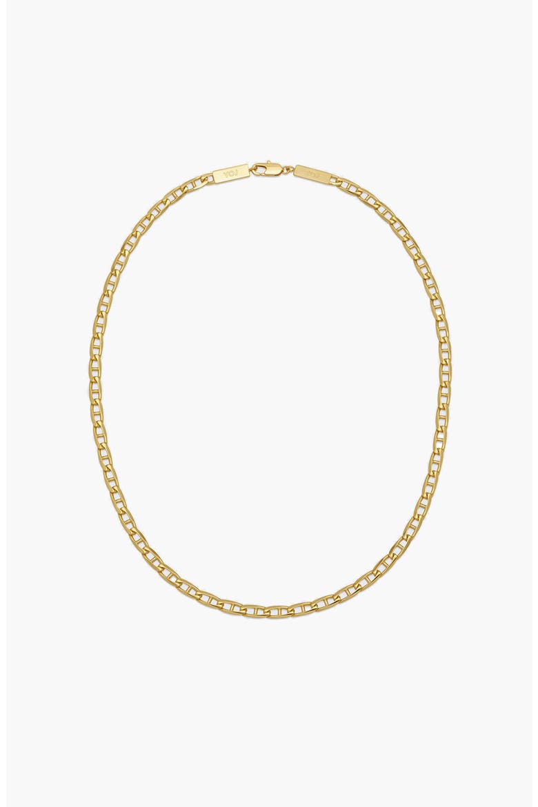 Figaro Cut Chain In Gold, Main, color, Gold