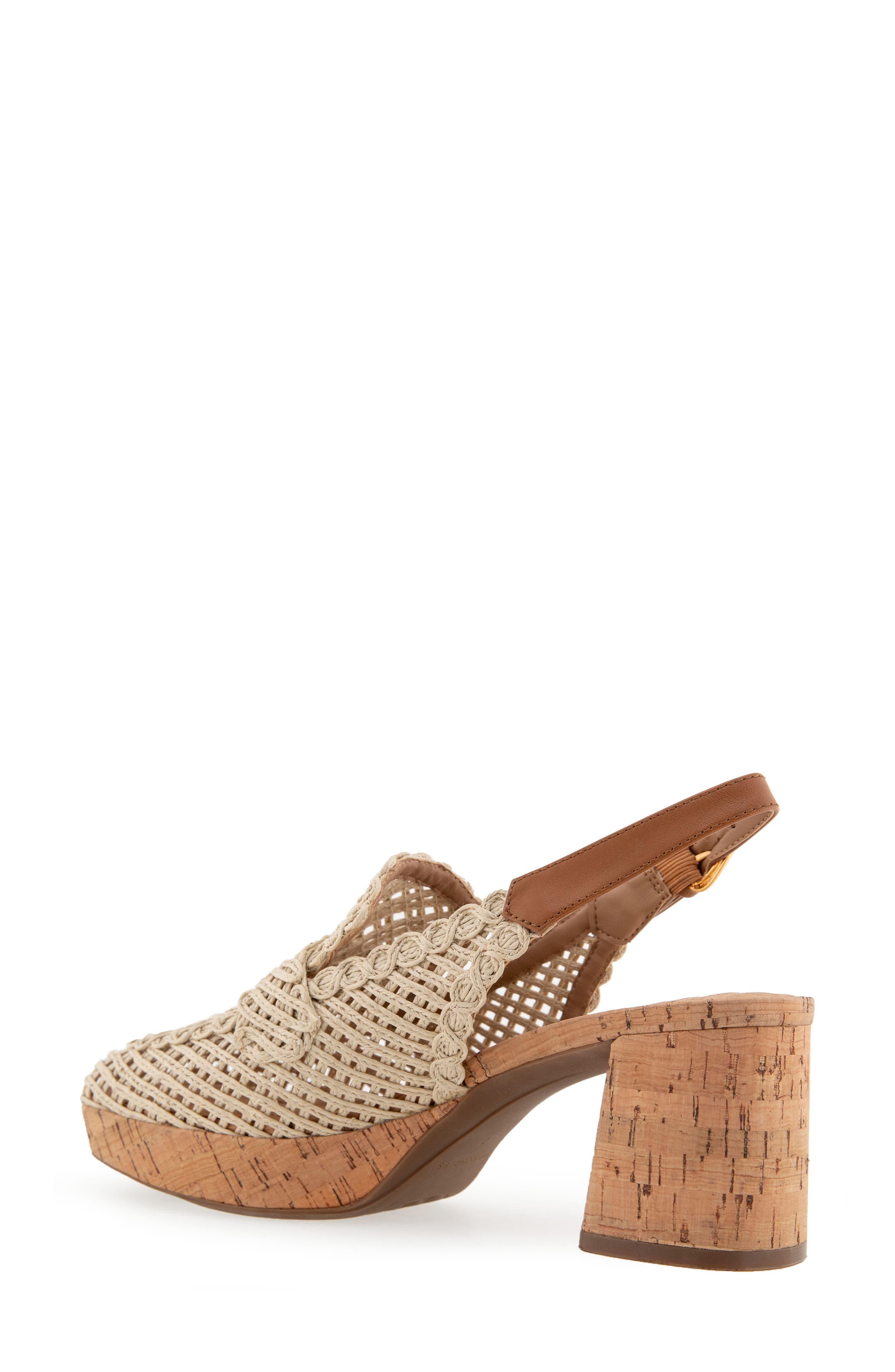 Aerosoles Santina Slingback Pump, Alternate, color, Natural Raffia