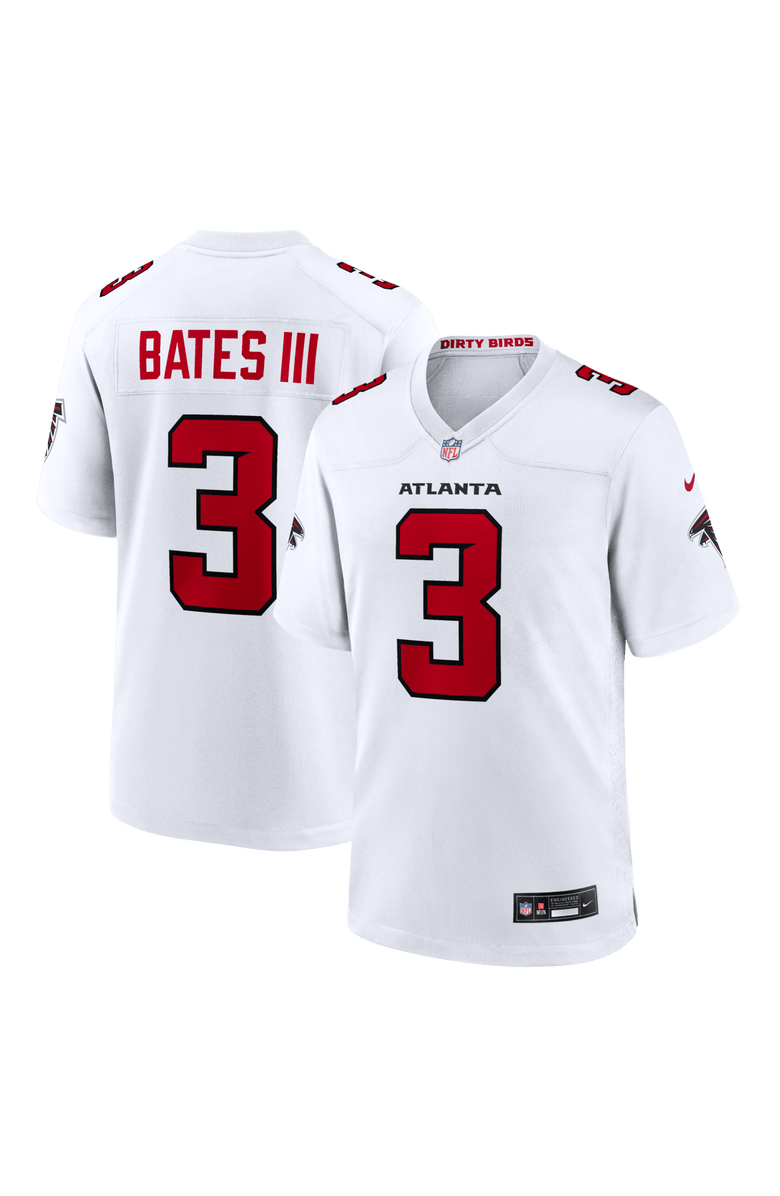 Nike Men's Nike Jessie Bates III White Atlanta Falcons Game Jersey, Main, color, White