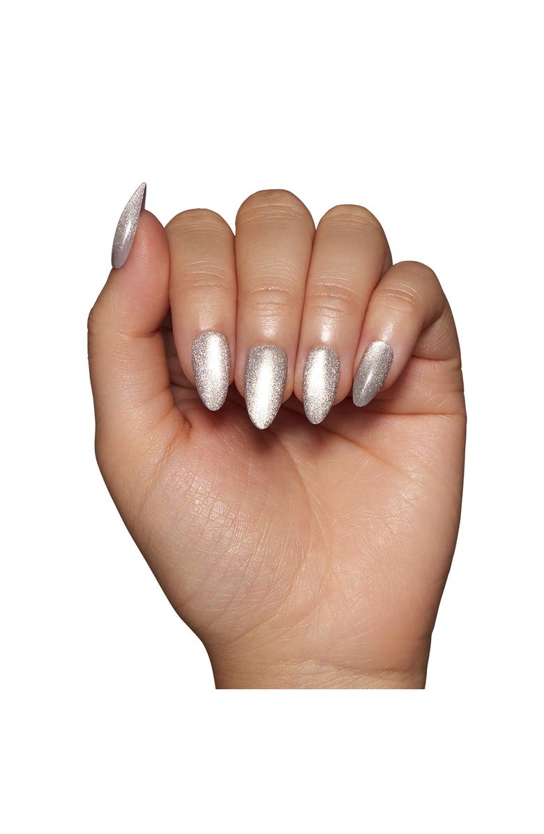 GLAMNETIC Oslo Night Short Almond Press-On Nails Set $15 Value, Alternate, color, 