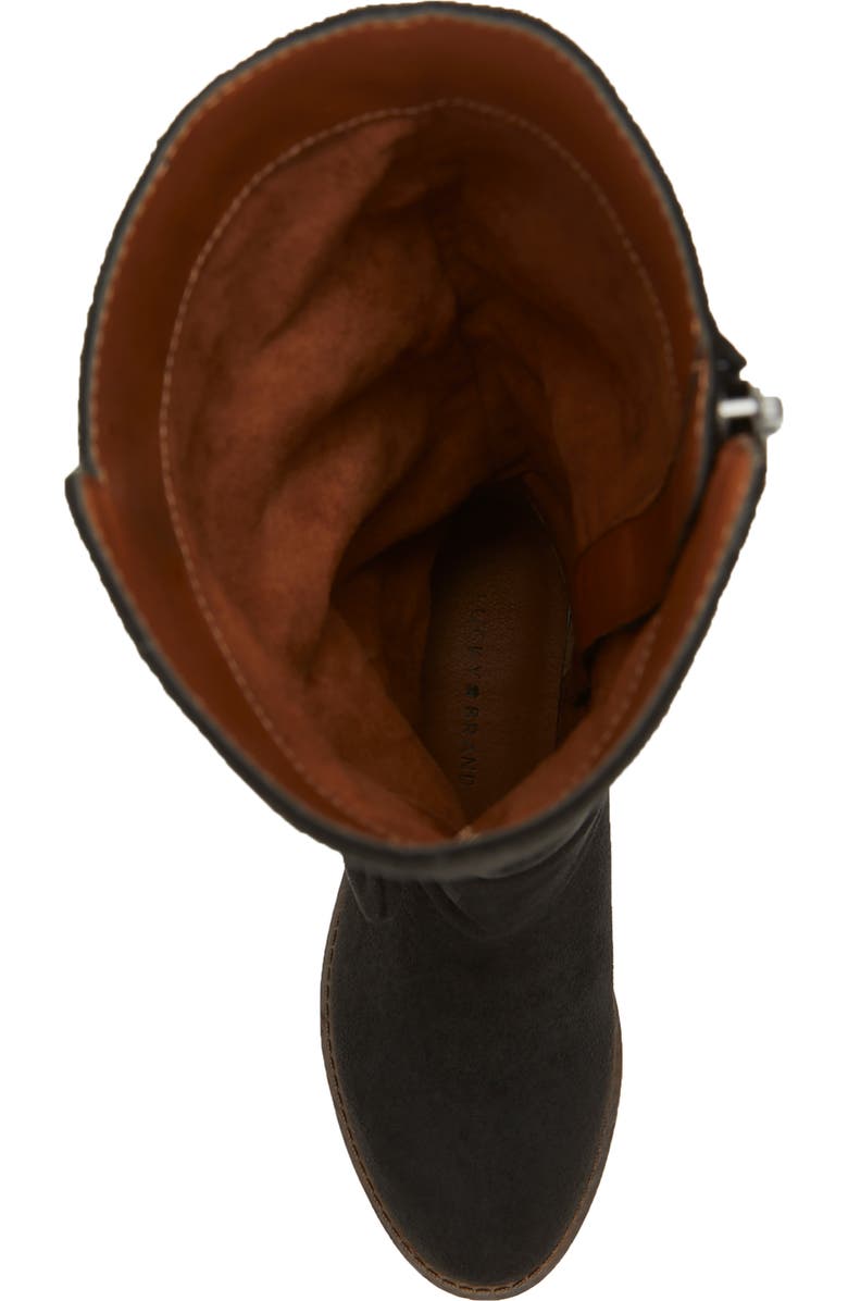Lucky Brand Luschia Tall Bow Boot, Alternate, color,