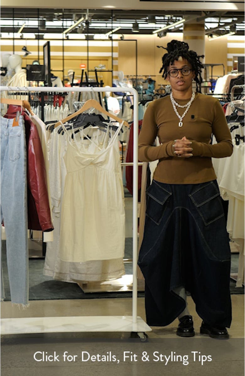 In a Twist Cotton Minidress, sales video thumbnail