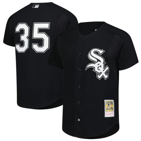 Men's Mitchell & Ness Frank Thomas Black Chicago White Sox Authentic Batting Practice Jersey