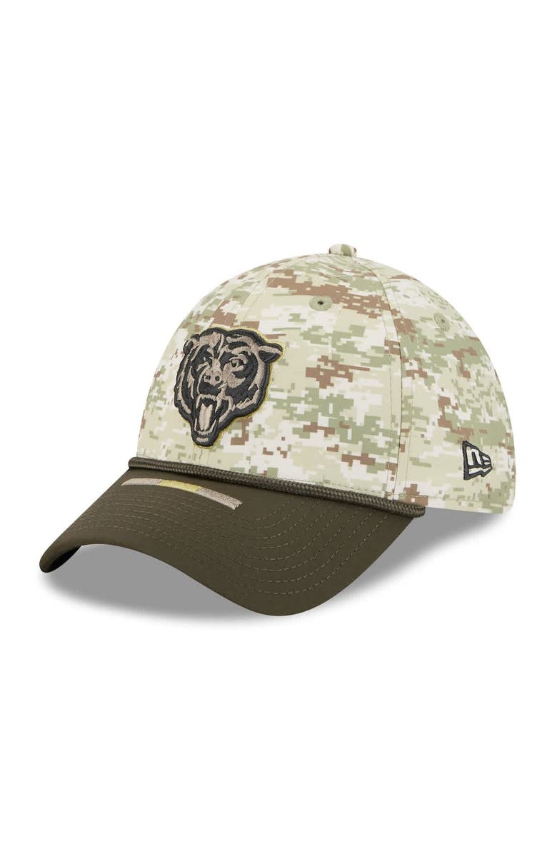 New Era Men's New Era Camo Chicago Bears 2025 Salute to Service 39THIRTY Flex Hat, Alternate, color, Camo