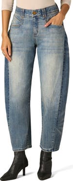 Wit & Wisdom High Waist Barrel Jeans