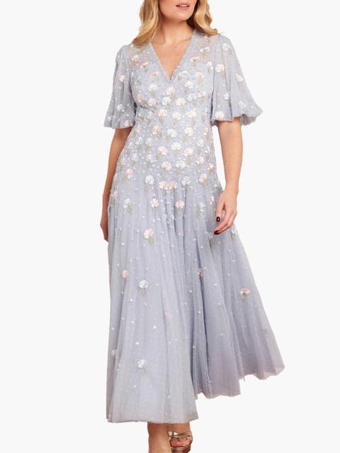 Dandelion Ditsy Ankle Gown