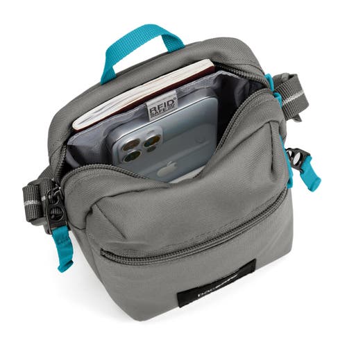 Pacsafe Go Micro Crossbody In Gray