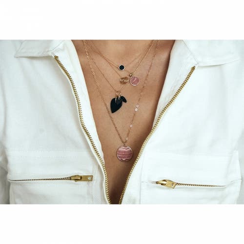 Ginette Ny Mini Ever Necklace In Gold