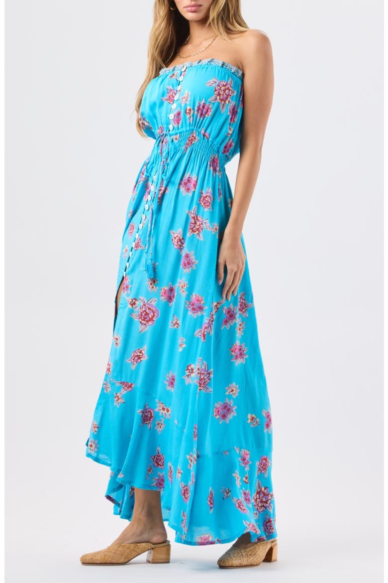 Ryden Maxi Dress, Alternate, color, VINTAGE HAWAIIAN TURQUOISE