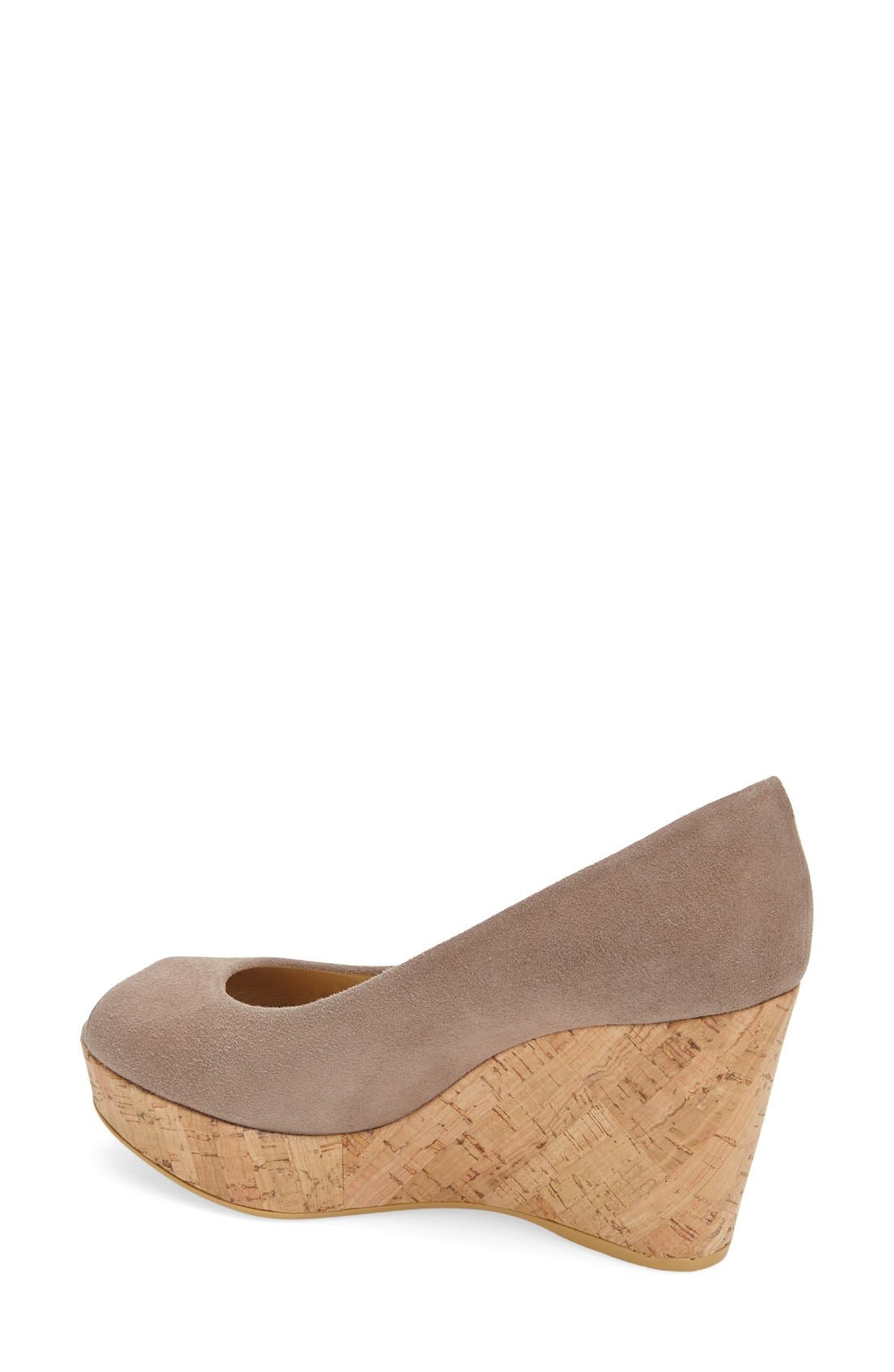 Stuart Weitzman 'Anna' Peep Toe Platform Wedge, Alternate, color, 