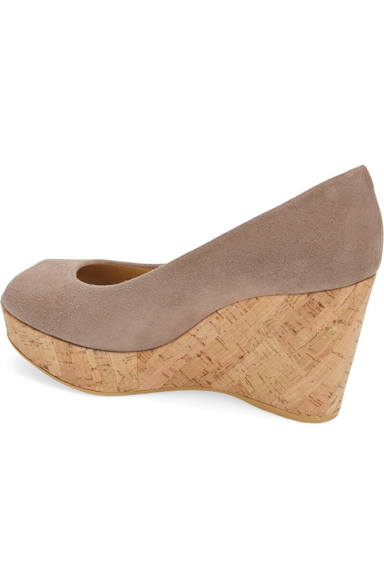 Stuart Weitzman 'Anna' Peep Toe Platform Wedge, Alternate, color,