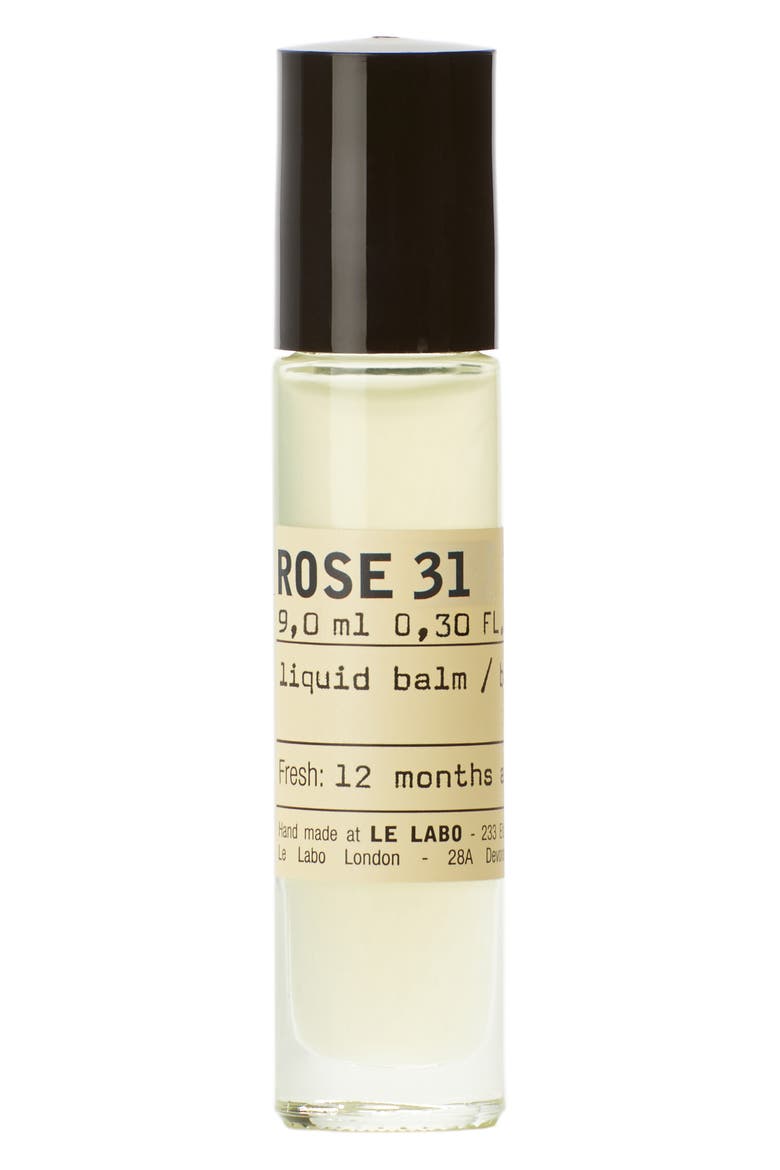 Rose 31 Liquid Balm Fragrance Rollerball, Main, color, NO COLOR