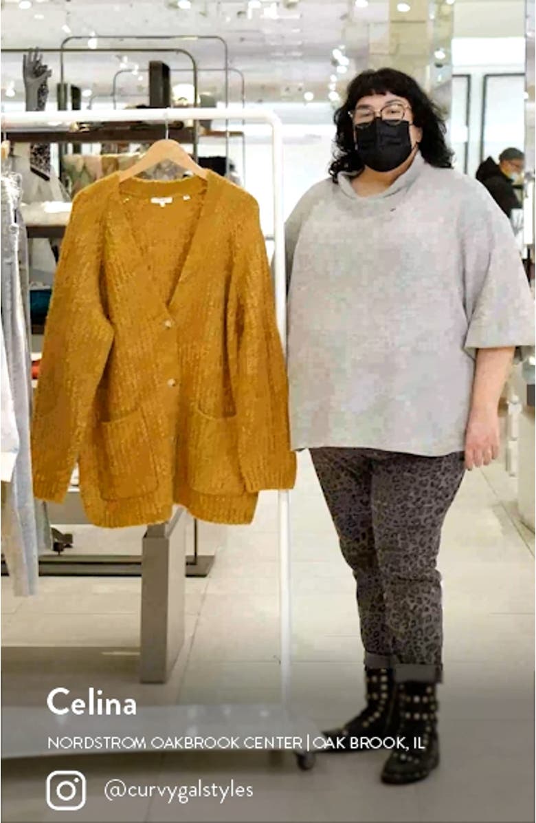 Women's Rib Alpaca & Wool Cardigan, sales video thumbnail