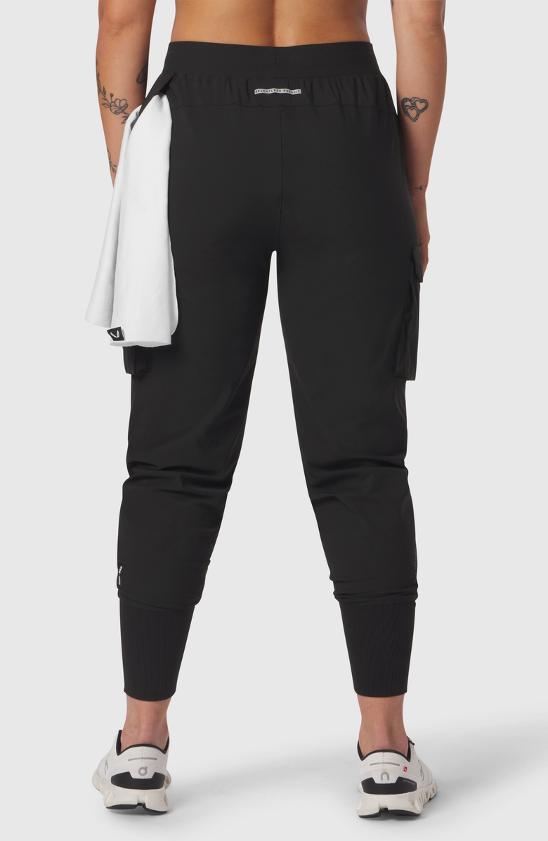 ASRV Tetra-Lite Cargo High Rib Jogger, Alternate, color, Black