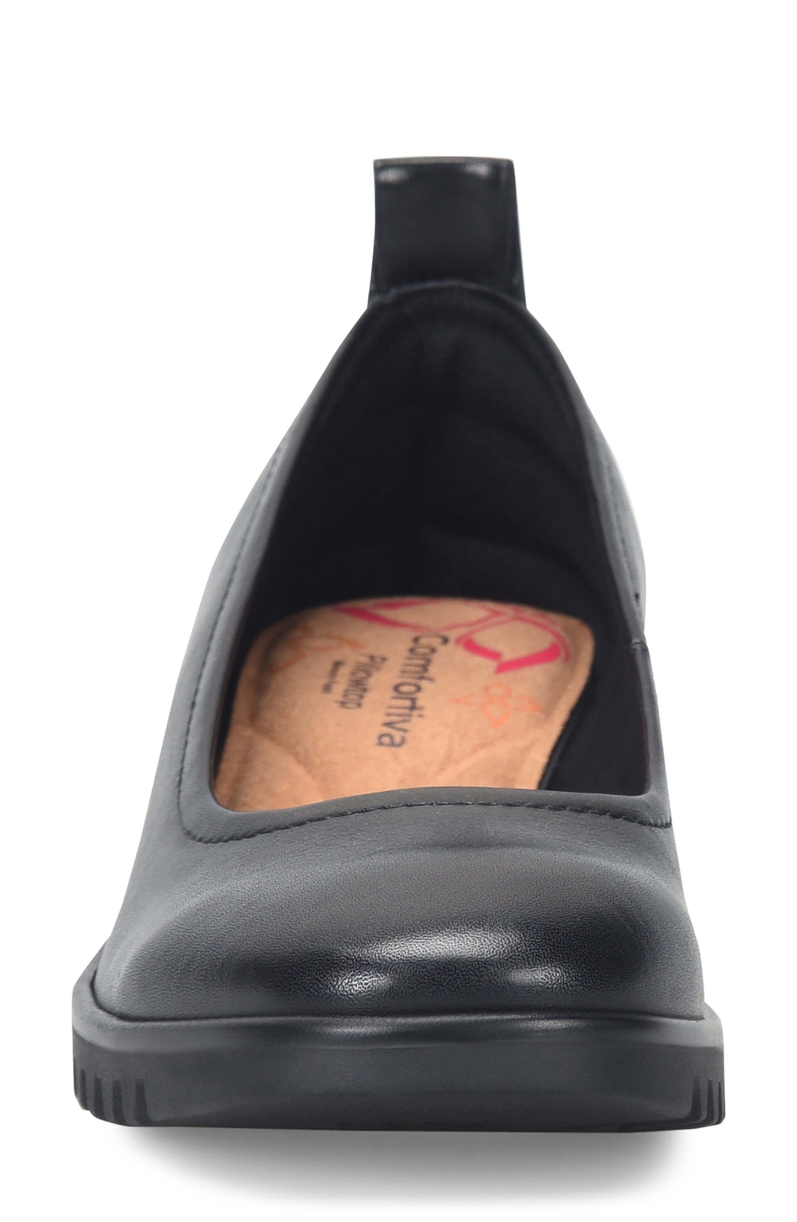 Comfortiva Dillon Wedge Pump, Alternate, color, Black