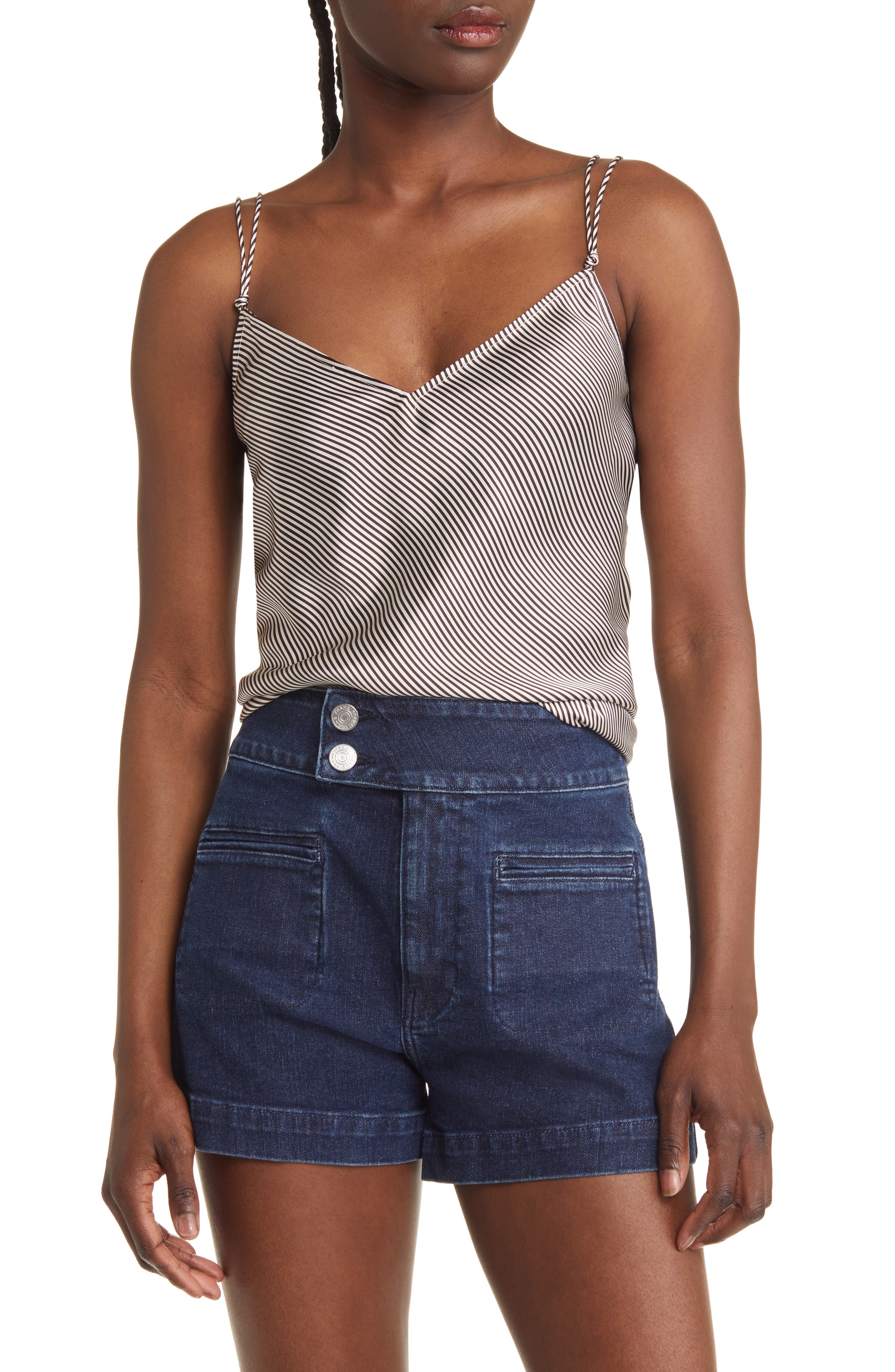 frame satin camisole