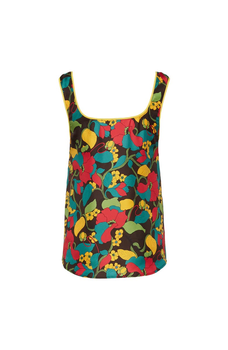 La DoubleJ Twirl Top Vines Brown, Alternate, color,