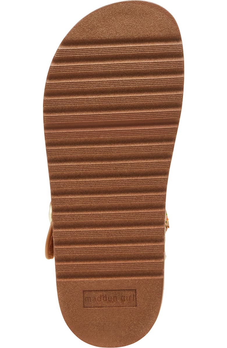 Steve Madden Kids' JGal Platform Sandal, Alternate, color, Cognac Multi